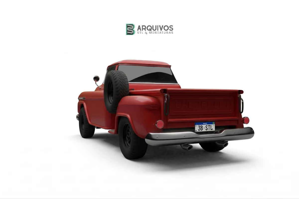 Modelo 3D STL - Chevrolet Apache 1959 — foto 5